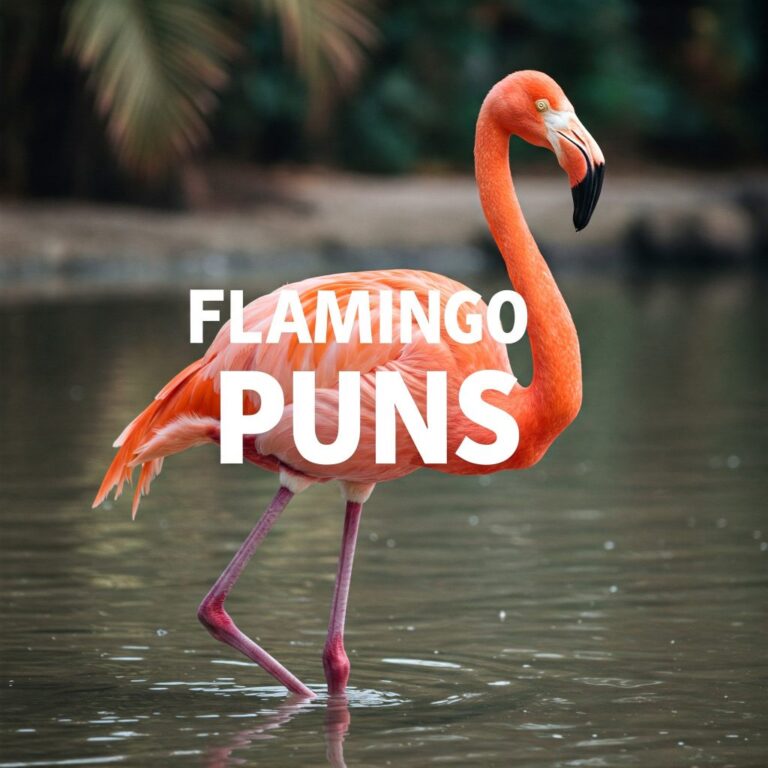 235+ Hilarious Flamingo Puns That Will Make You Laugh Out Loud